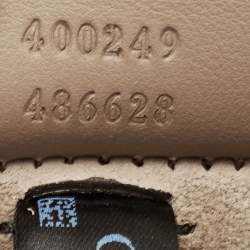 Gucci Beige GG Supreme Canvas and Suede Small Dionysus Shoulder Bag