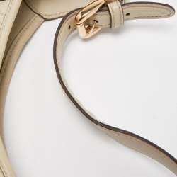 Pre Owned Gucci Cream Guccissima Leather 85th Anniversary Hobo