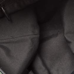 Pre Owned Gucci Green GG Canvas and Leather Tote