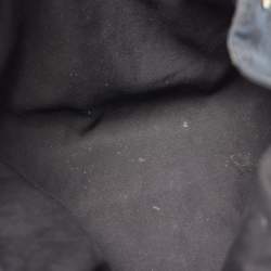 Pre Owned Gucci Black GG Canvas Medium New Ladies Web Tote