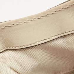 مملوكة مسبقًا Gucci Beige GG Canvas and Leather Medium Sukey Tote