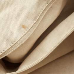 مملوكة مسبقًا Gucci Beige GG Canvas and Leather Medium Sukey Tote