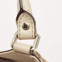 مملوكة مسبقًا Gucci Beige GG Canvas and Leather Medium Sukey Tote