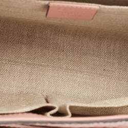 Gucci Pink Microguccissima Leather Medium Emily Chain Shoulder Bag