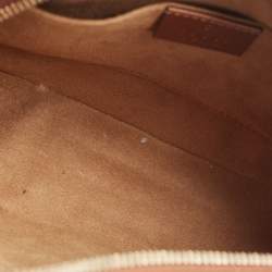 مملوكة مسبقًا Gucci Brown/Beige GG Supreme Canvas and Leather Mini Chain Bag