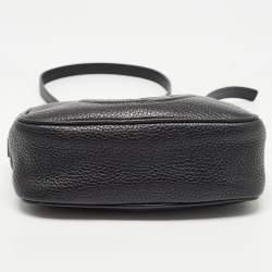 Pre Owned Gucci Black Leather Small Soho Disco Crossbody Bag