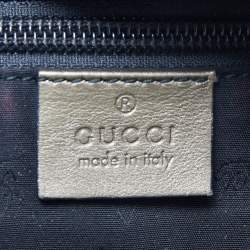 Pre Owned Gucci Bronze GG Coated Canvas Imprime Tote