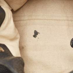 Pre Owned Gucci Black Grained Leather Medium Chain Soho Shoulder Bag