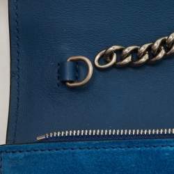 Gucci Blue Suede Dionysus Wallet On Chain