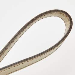 Pre Owned Gucci Beige/Brown GG Canvas and Leather Mayfair Bow Crossbody Bag