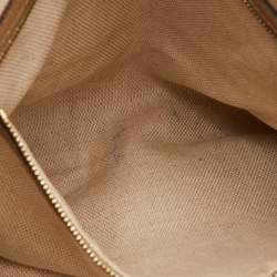 Pre Owned Gucci Beige Leather Soho Working Tote