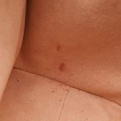 Pre Owned Gucci Green Leather Mini Diana Tote