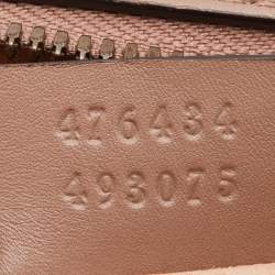 Gucci Beige Matelasse Leather GG Marmont Belt Bag