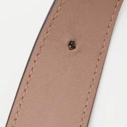 مملوكة مسبقًا حقيبة خصر غوتشي جي جي مارمونت جلد مبطنة حمراء 