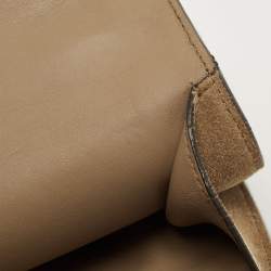 Pre Owned Gucci Beige Suede and Leather Medium Dionysus Shoulder Bag