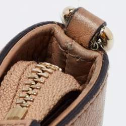 Pre Owned Gucci Beige Leather Soho Tassel Tote