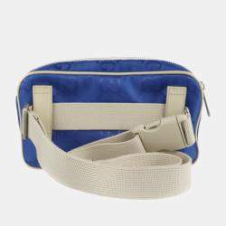 Gucci Blue GG Nylon Off The Grid Belt Bag