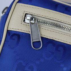 Gucci Blue GG Nylon Off The Grid Belt Bag