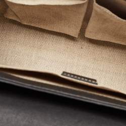 Pre Owned Gucci Black Guccissima Leather Emily Chain Shoulder Bag