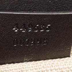 Pre Owned Gucci Black Guccissima Leather Emily Chain Shoulder Bag