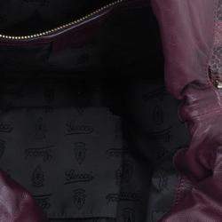 مملوكة مسبقًا حقيبة غوتشي جلد ثعبان أرجواني هيستيريا هوبو