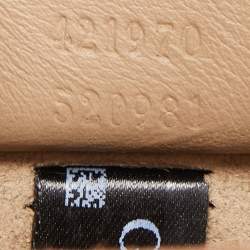 Pre Owned Gucci Beige GG Supreme Canvas and Suede Mini Dionysus Shoulder Bag