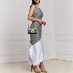 Gucci Black Leather Small Padlock Shoulder Bag