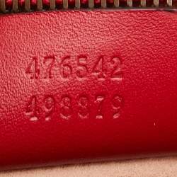 Pre Owned Gucci Multicolor Leather Queen Margaret Shoulder Bag