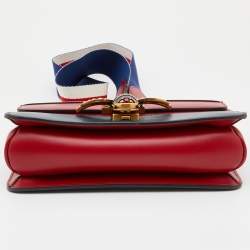 Pre Owned Gucci Multicolor Leather Queen Margaret Shoulder Bag