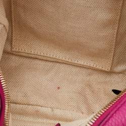 Gucci Fuchsia Leather Small Soho Disco Crossbody Bag