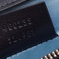 Pre Owned Gucci Black/Gold Leather Medium Dionysus GUCCY Star Shoulder Bag