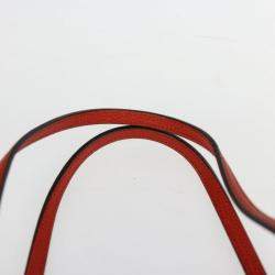 Gucci Orange Leather Medium Swing Tote Bag