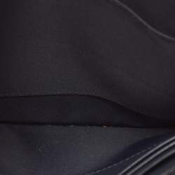 Pre Owned Gucci Beige/Blue GG Supreme Canvas Blooms Zip Pouch