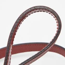 Pre Owned Gucci Red Microguccissima Patent Leather Medium Nice Tote