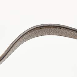 Pre Owned حقيبة غوتشي هيريتاج هورسبيت ويب جلد بني/بيج متوسطة