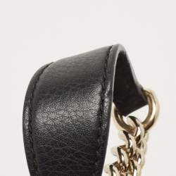 Gucci Black Leather Medium Chain Soho Shoulder Bag