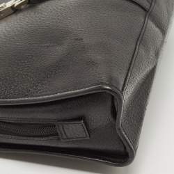 مملوكة مسبقًا Gucci Black Leather Piston Day Bag