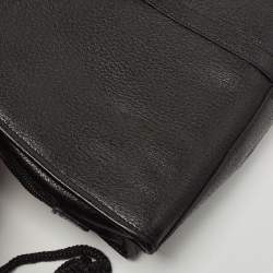 مملوكة مسبقًا Gucci Black Leather Piston Day Bag