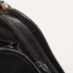 مملوكة مسبقًا Gucci Black Leather Piston Day Bag