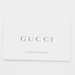 Pre Owned Gucci Gold Patent Leather Romy Clutch