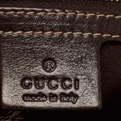 مملوكة مسبقًا Gucci Beige/Brown GG Canvas, Leather and Fox Fur Royal Tote