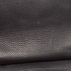 Gucci Black Leather Soho Flap Chain Crossbody Bag