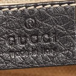 Gucci Black Leather Soho Flap Chain Crossbody Bag