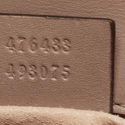 Gucci Old Rose Matelassé Leather Super Mini GG Marmont Shoulder Bag