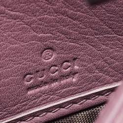 Gucci Lilac Microguccissima Patent Leather Nice Long Wallet