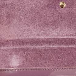 Gucci Lilac Microguccissima Patent Leather Nice Long Wallet