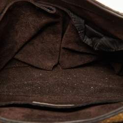 Pre Owned Gucci Beige/Brown Python Chain Shoulder Bag