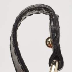 Pre Owned Gucci Dark Brown Leather Large Babouska Indy Hobo