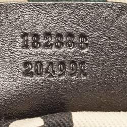 Pre Owned Gucci Dark Brown Leather Large Babouska Indy Hobo