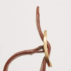 Pre Owned Gucci Brown Leather Small Blondie Hobo